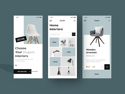 Home Decor App Design by MindInventory UI/UX for MindInventory on ...
