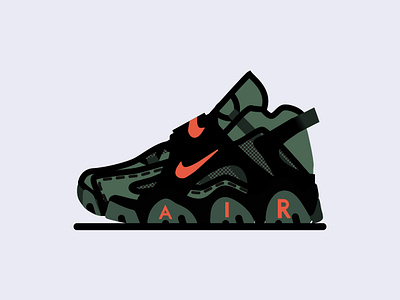 Nike Air Barrage africa air design illustration kenya nairobi nike shoes