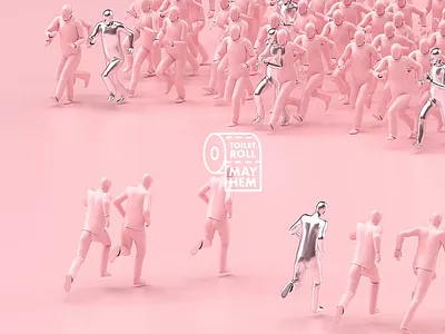 TOILET ROLL MAYHEM 🚽 animation coronavirus humour motion motiondesign toiletroll