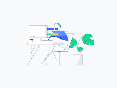 Lisk Research adobe after effects character animation character design code coding design dribbble illustration illustrator motion styleframe vector
