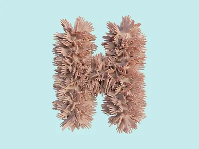 Wash your hands 🧼 36days 36daysoftype 36daysoftype07 3d b3d blender blender3d cgi cycles cycles render graphic design hands letter type design typography