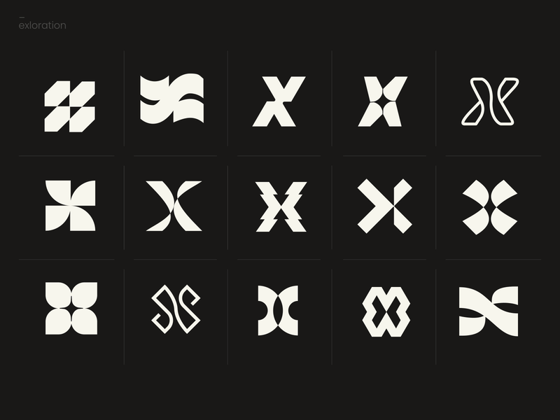 Letter X exploration animation branding budget finance fitech graphic design identity letter letter x logo logodesign mark symbol web 3 x