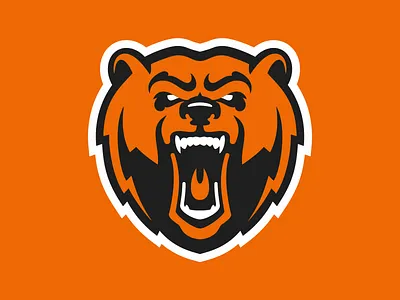 Hockey club Molot Perm logo concept bear bear logo hockey logo illustration logo logodesign mascot mascotlogo nimartsok sports logo sportslogo