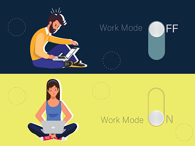 DailyUI | Switch On/Off Button app creative creative design dayliui design illustration mobile app switch button ui ux website work