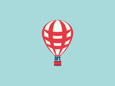 Hot Air Balloon Logo | Daily Logo Challenge Day 2 balloon branding dailylogochallenge design hot air balloon lift logo