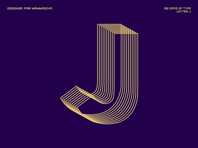 36 Days of Type — Letter J 36days j 36daysoftype 36daysoftype07 type typedesign typography