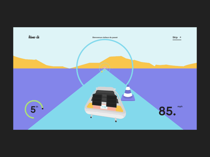 Viens-la — Mini Game css development game js website