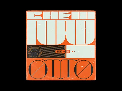 new album art album cover bold design experiment grunge metal neo type art type daily type poster typography