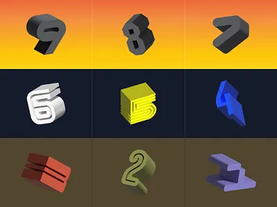 DFC 36 Days of Type, Pt 4 3d blender branding design foundry illustration letter lettering logo type typography ui ux vector