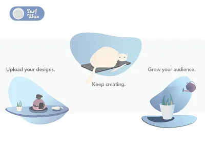 Hero UX Landing Component for SAAS agency branding brand identity branding branding concept character design characters commercial illustration flat design flat illustration illustraion illustration for web illustrations landing page pastel colors person saas ux visual design visuals