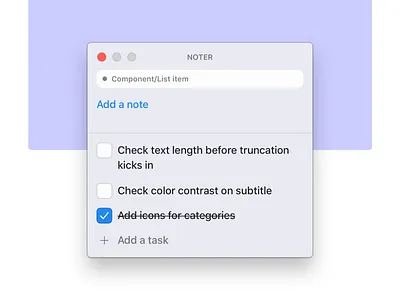 Sketch Plugin Idea artboard checklist comment design list note plugin sketch task todo tool