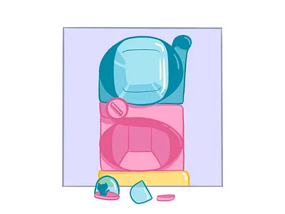 36 Days of Type: G 36 days of type g gachapon illustration pastel