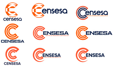 Censesa logo options brand identity branding design logodesign logodesigner