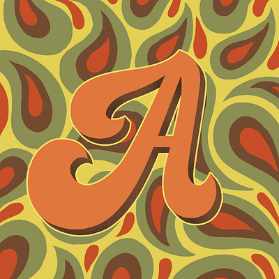 36 Days of Type A graphic designer hand drawn type illustration illustrator