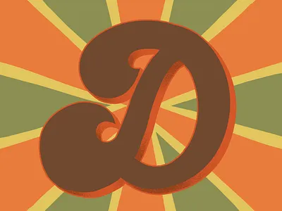 36 Days of Type D 36daysoftype 36daysoftype07 graphic designer hand drawn type hand lettering illustration illustrator lettering typography