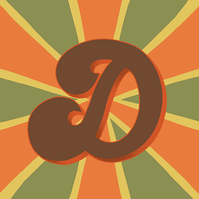 36 Days of Type D 36daysoftype 36daysoftype07 graphic designer hand drawn type hand lettering illustration illustrator lettering typography