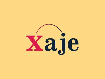 Xaje Travel Agents logo adobe brand branding design flat graphic graphic design illustration illustrator logo
