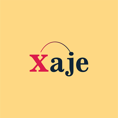 Xaje Travel Agents logo adobe brand branding design flat graphic graphic design illustration illustrator logo