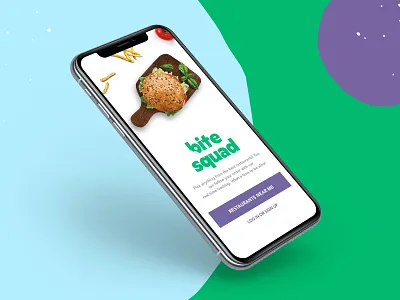 Bite Squad New Design app clean design exploration explorations food food and drink food app foodie interface iphone mobile ui uidesign user user experience userinterface ux