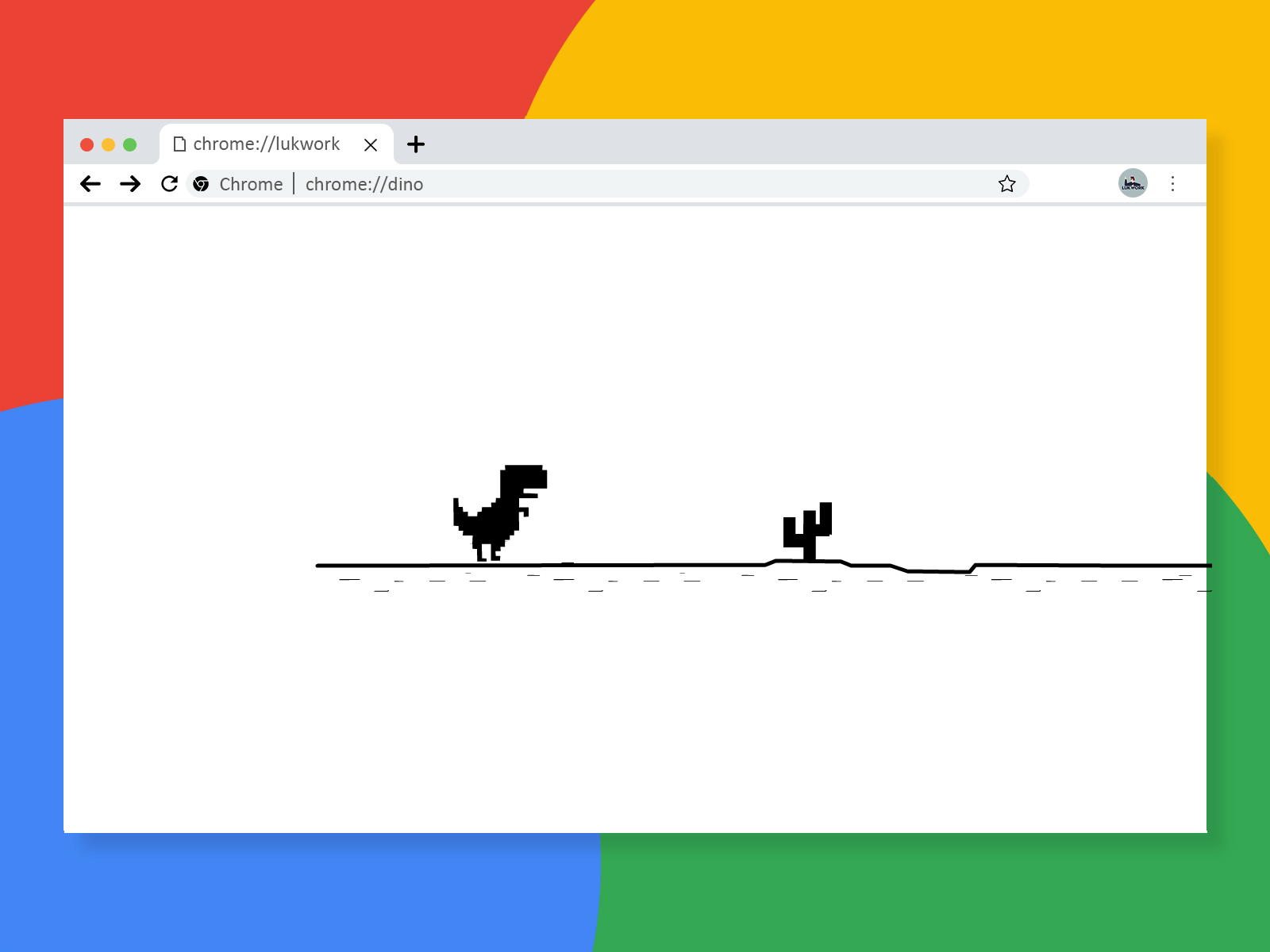 Survive Dino Running animatedgif animation chrome homepage illustration landingpage uiux ux web web design
