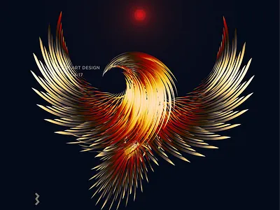 Eagle -AI design illustration