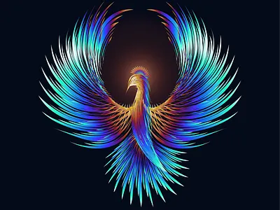 Phoenix design illustration