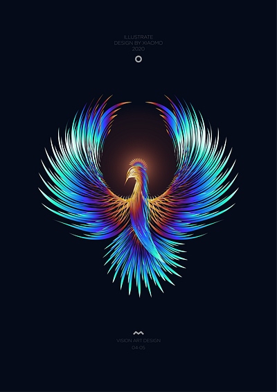 Phoenix design illustration