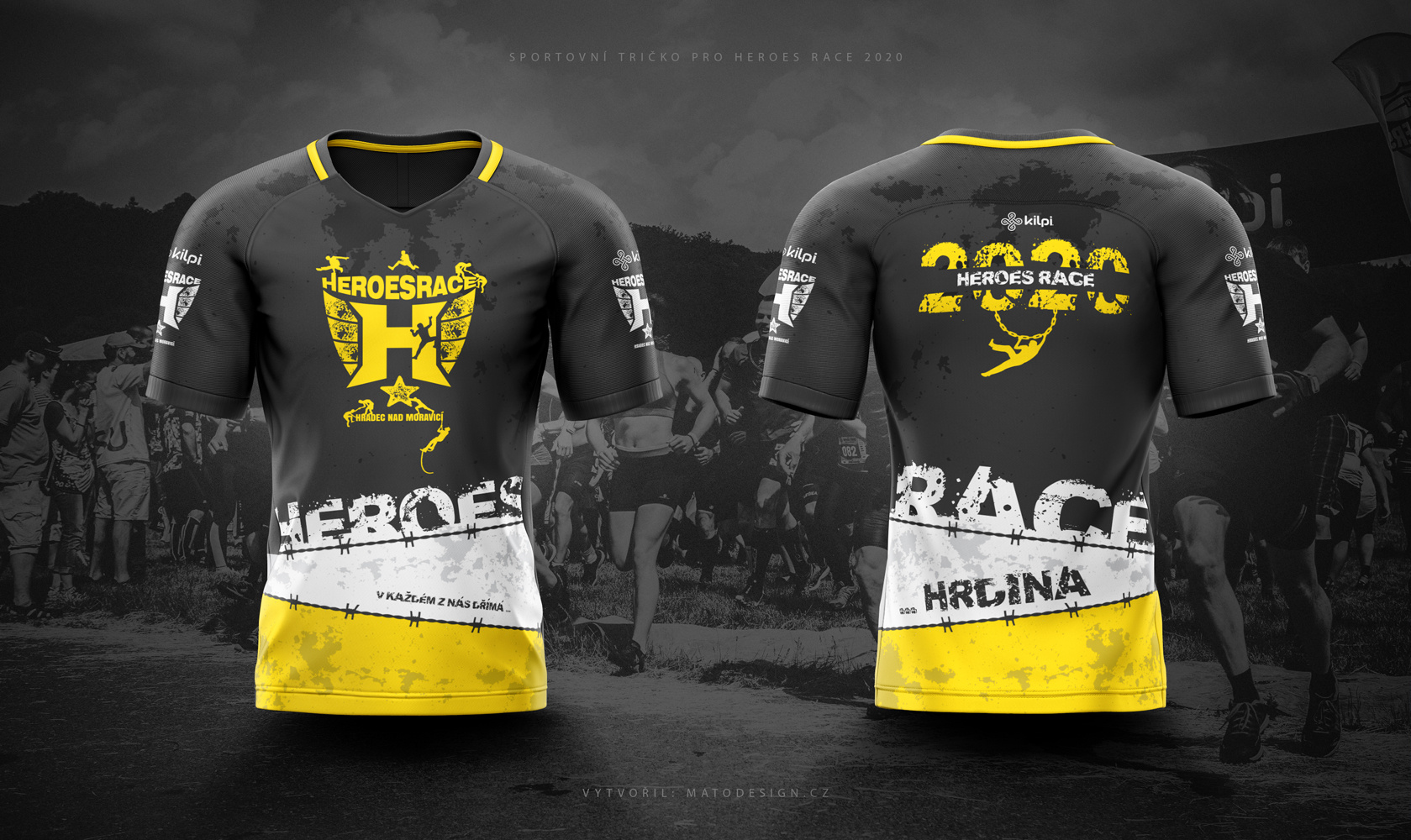 Example of Heroes Race - jersey
