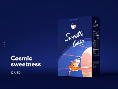 Sweetle - Package Design for Natural Flakes 3d 3d package animation brand brand identity branding colors flakes illustration illustrator motion motion graphics package design packaging ui