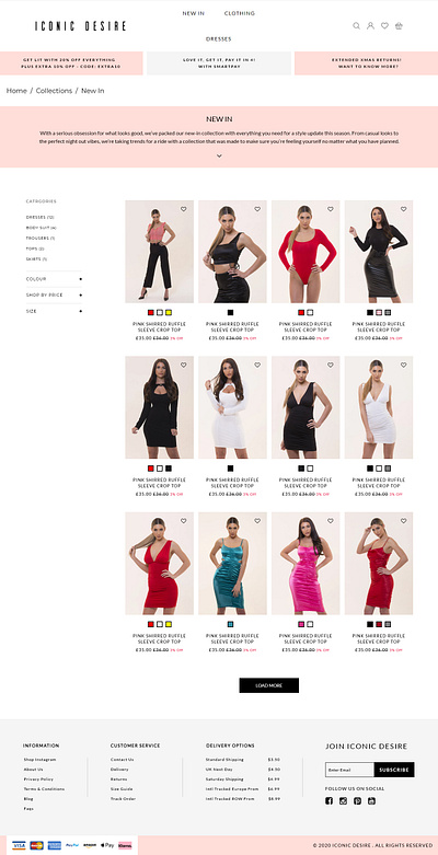 Listing Page