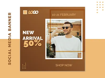 Minimal Style Social Media Sales Post Banner Template banner design facebook post banner instagram post banner sales banner