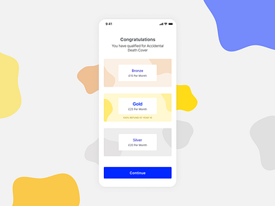 Subscribe screen. Insurance app. insurance insurance app ios subscribe ui ux