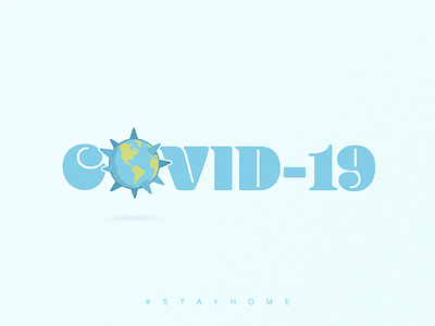 Covid-19 | Logotype Concept blue coronavirus covid 19 covid19 creative design earth logo logo concept logo design logo mark logos logotype mark minimalist logo simple smart logo virus visual design world