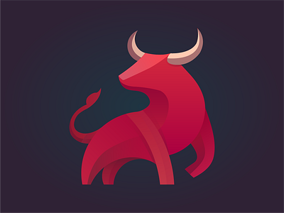 Just Red Bull animation app design illustration illustrator minimal vector web