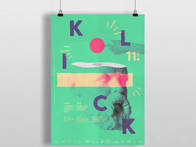 Poster Design - KLICK design graphic illustration illustrator typography