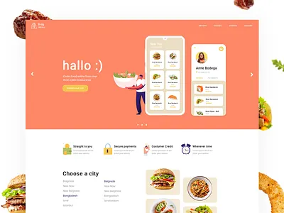 Food ordering cart delivery design food ordering fooddelivery online order online store onlineshop order payment purchase shop tasty website