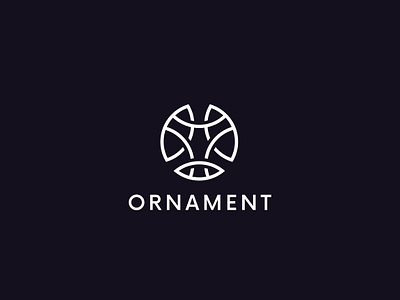 Simple circle ornament logo sign. (For sale) abstract circle clean decoration design elegant icon linear logo logotype luxury minimal minimalistic modern ornament sign simple tracery unusual vector
