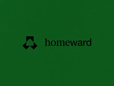 Homeward architecture branding branding and identity clean design experimental graphic design home house identity interior design logo logo design logo mark minimal modern modernism real estate texture vector