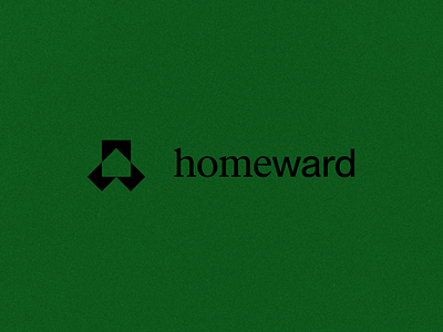 Homeward architecture branding branding and identity clean design experimental graphic design home house identity interior design logo logo design logo mark minimal modern modernism real estate texture vector