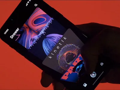 3D Album Drawer Framer.js 3d album card framer list music prototype scroll sketch swipe ui video