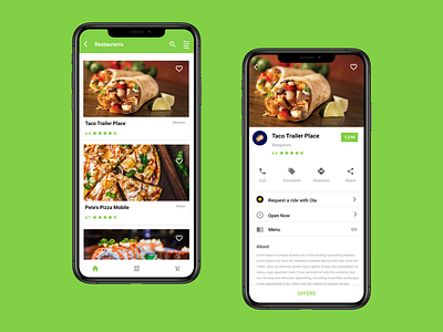 Restaurants App app branding daily daily ui dailyui design figma icon illustration mobile app sketch ui web website xd design xd ui kit xddailychallenge