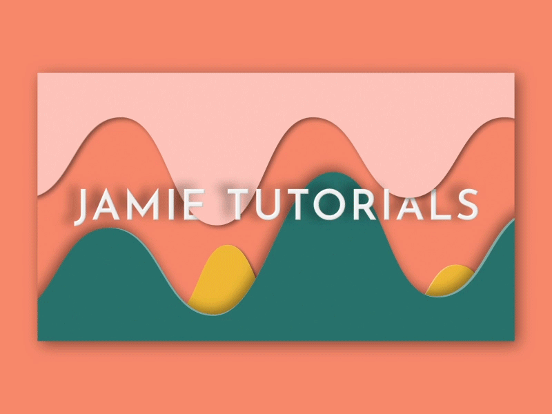 Animated YouTube Intro animated animation green illustration intro logo logo animation motion graphics orange pink yellow youtube youtuber