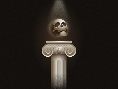 immortal 36daysoftype illustration skull