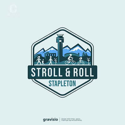 Logo and branding for fun biking and walking community group of 99designs ardifa brand agency brand design brand identity brand identity design branding branding design corporate design cycling gravisio ilustrator logo logo design logo inspiration logo project logodesign logos logotype walking