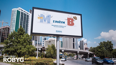 Big print design. ROBYG (prototype) billboard billboard design design graphic design outdoor print print design