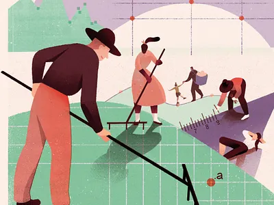 Citizen science colour editorial graphic illustration infographics science science illustration texture