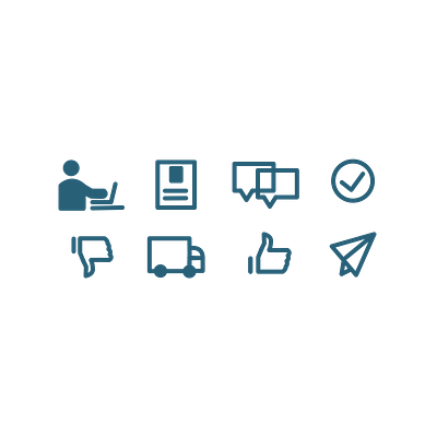 Customer Journey Icons icons