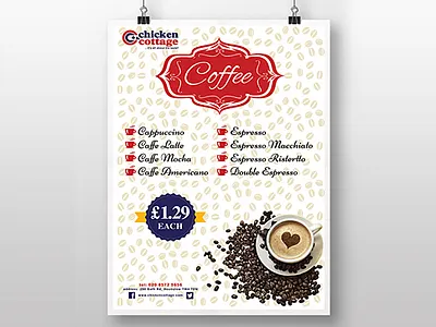 Poster Design food and drink poster design takeaway