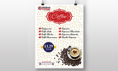 Poster Design food and drink poster design takeaway
