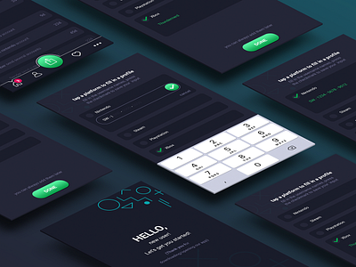 UI Concepts [WIP] app design ui